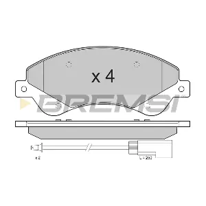 BREMSI BP3273