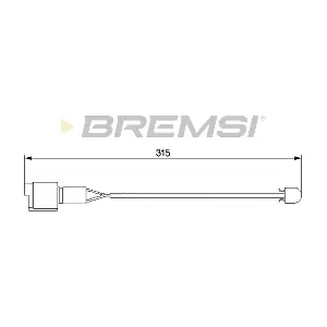 BREMSI WI0564