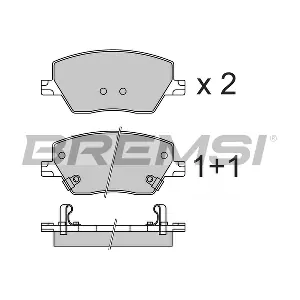 BREMSI BP3735