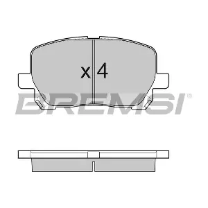 BREMSI BP3127