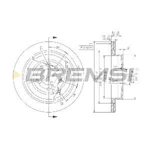 CD7433V BREMSI