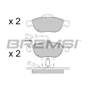 BREMSI BP2746