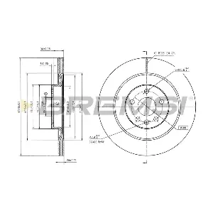 CD5381V BREMSI