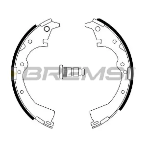 BREMSI GF0938