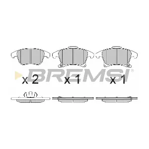 BREMSI BP3655
