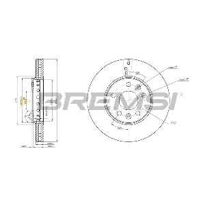 CD8507V BREMSI