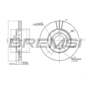 BREMSI CD6927V