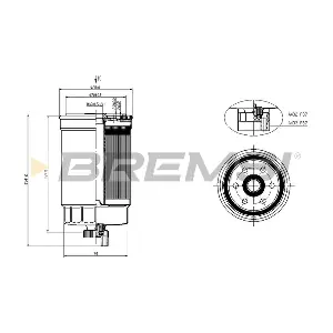 BREMSI FE1402