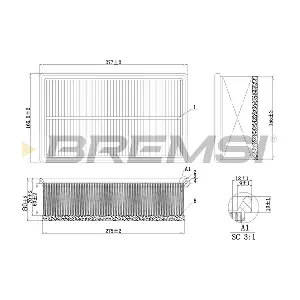 BREMSI FA1032