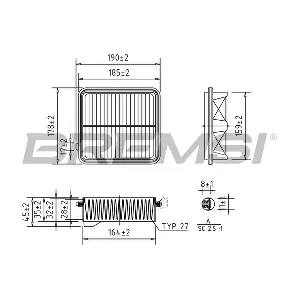 FA1034 BREMSI