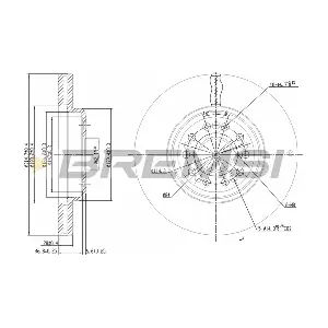 CD7133V BREMSI