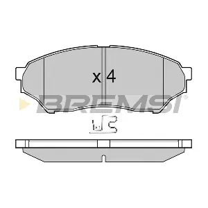 BREMSI BP3036