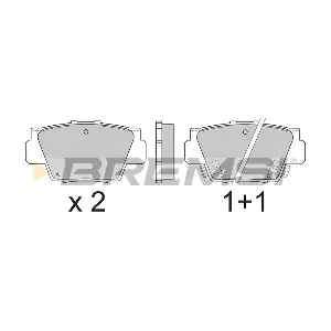 BREMSI BP2545