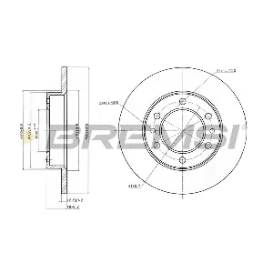 BREMSI CD6444S