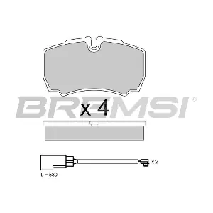 BREMSI BP3888