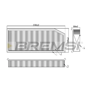 BREMSI FA0649