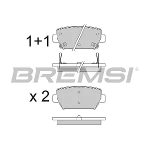 BREMSI BP3827