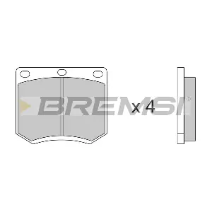 BREMSI BP2139