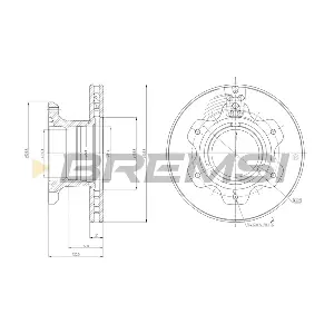 CD5208V BREMSI