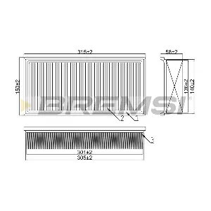 BREMSI FA1375