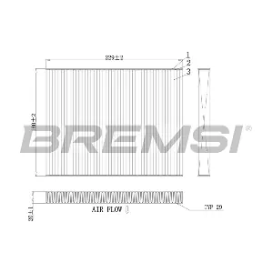 FC0443A BREMSI