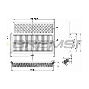 FA1350 BREMSI
