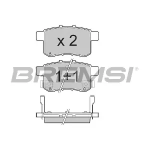 BREMSI BP3370