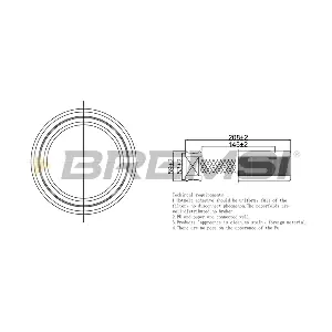 BREMSI FA2172