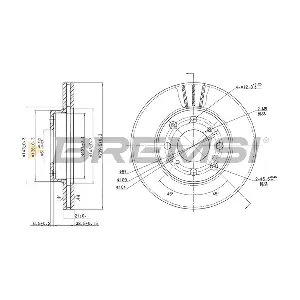CD6447V BREMSI
