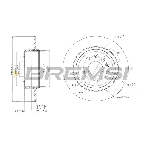 BREMSI CD7116S