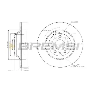 BREMSI CD7307S