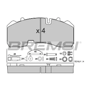 BREMSI BP7315