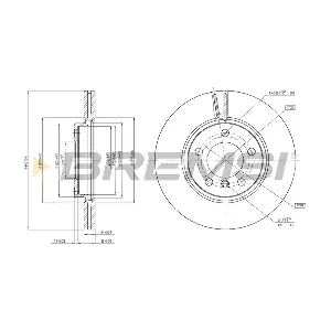CD8125V BREMSI