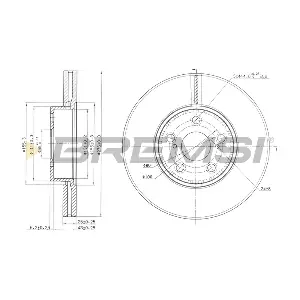 CD7575V BREMSI