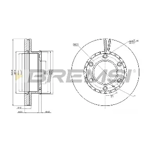 CD8459V BREMSI