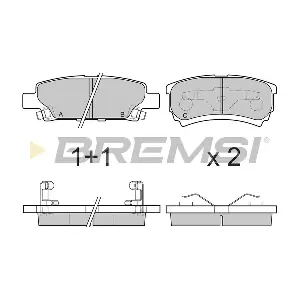 BREMSI BP3106