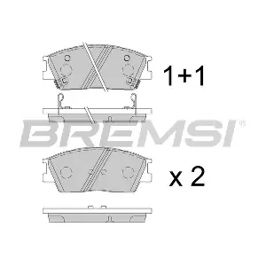 BP3904 BREMSI