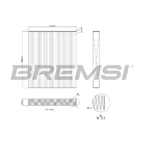 BREMSI FC0424C