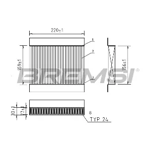 BREMSI FC0197A