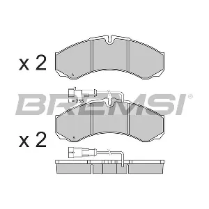 BREMSI BP3361
