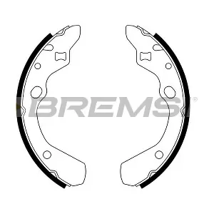 BREMSI GF0775