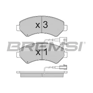BREMSI BP3323TR