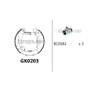 GK0203 BREMSI