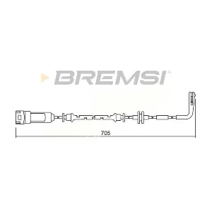 BREMSI WI0605