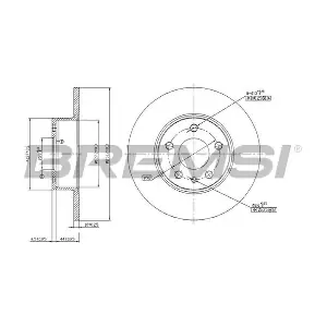 BREMSI CD6067S