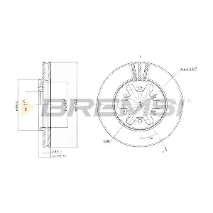 CD6443V BREMSI