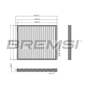 BREMSI FC0916