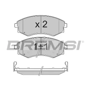 BREMSI BP3202