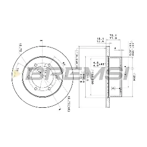 CD6976V BREMSI