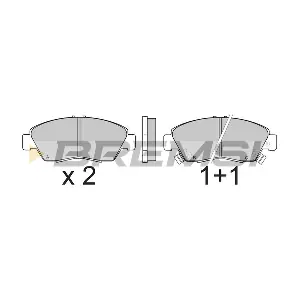 BREMSI BP2547